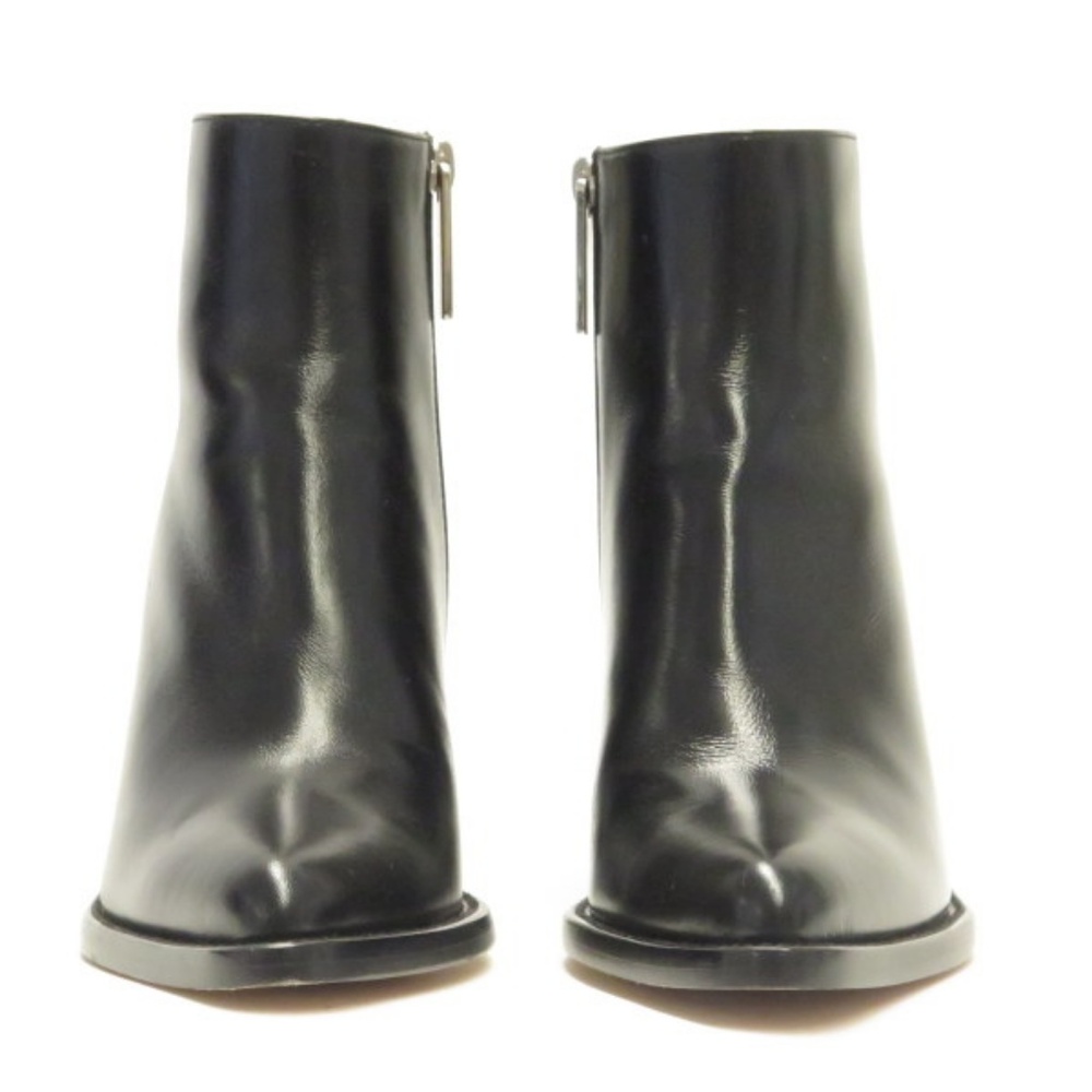 Chloe Rylee Booties Black Leather Size 36.5 - Picture 4 of 8